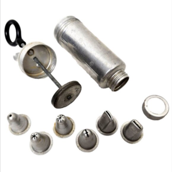 Vintage Mirro 360 Decorator Piping Tube w/6 Icing Tips Set - Picture 4 of 4